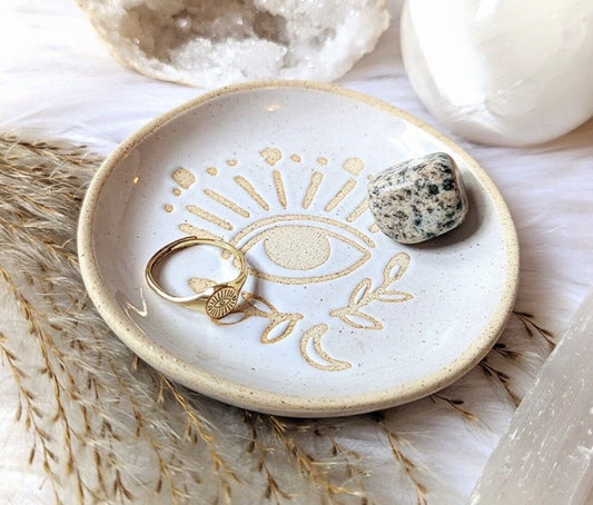 Evil Eye Signet Ring