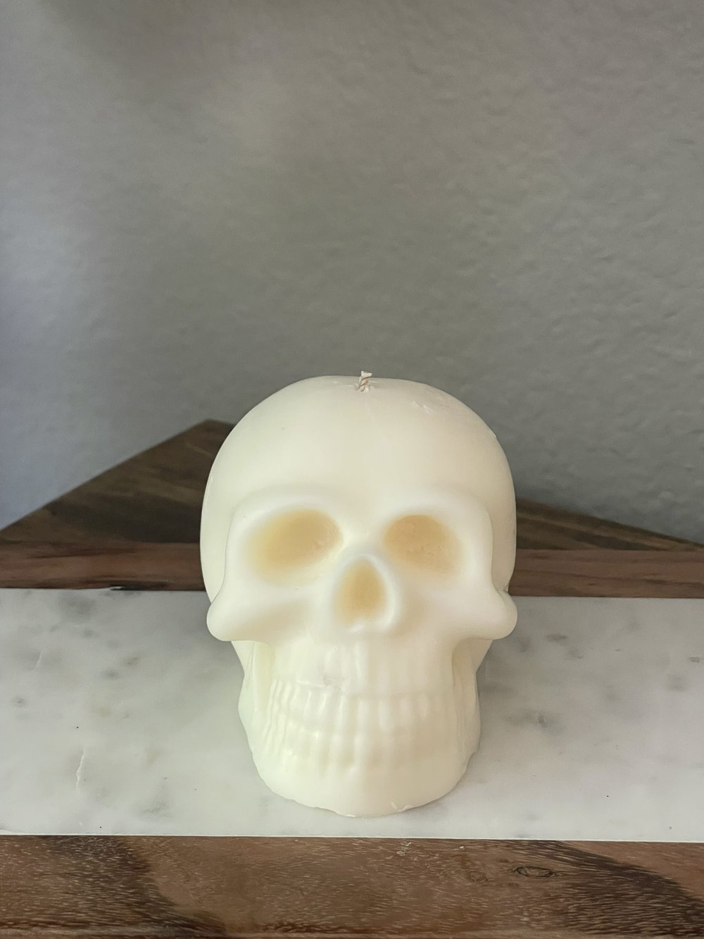 Vegan Premium Soy Wax Skull Candle