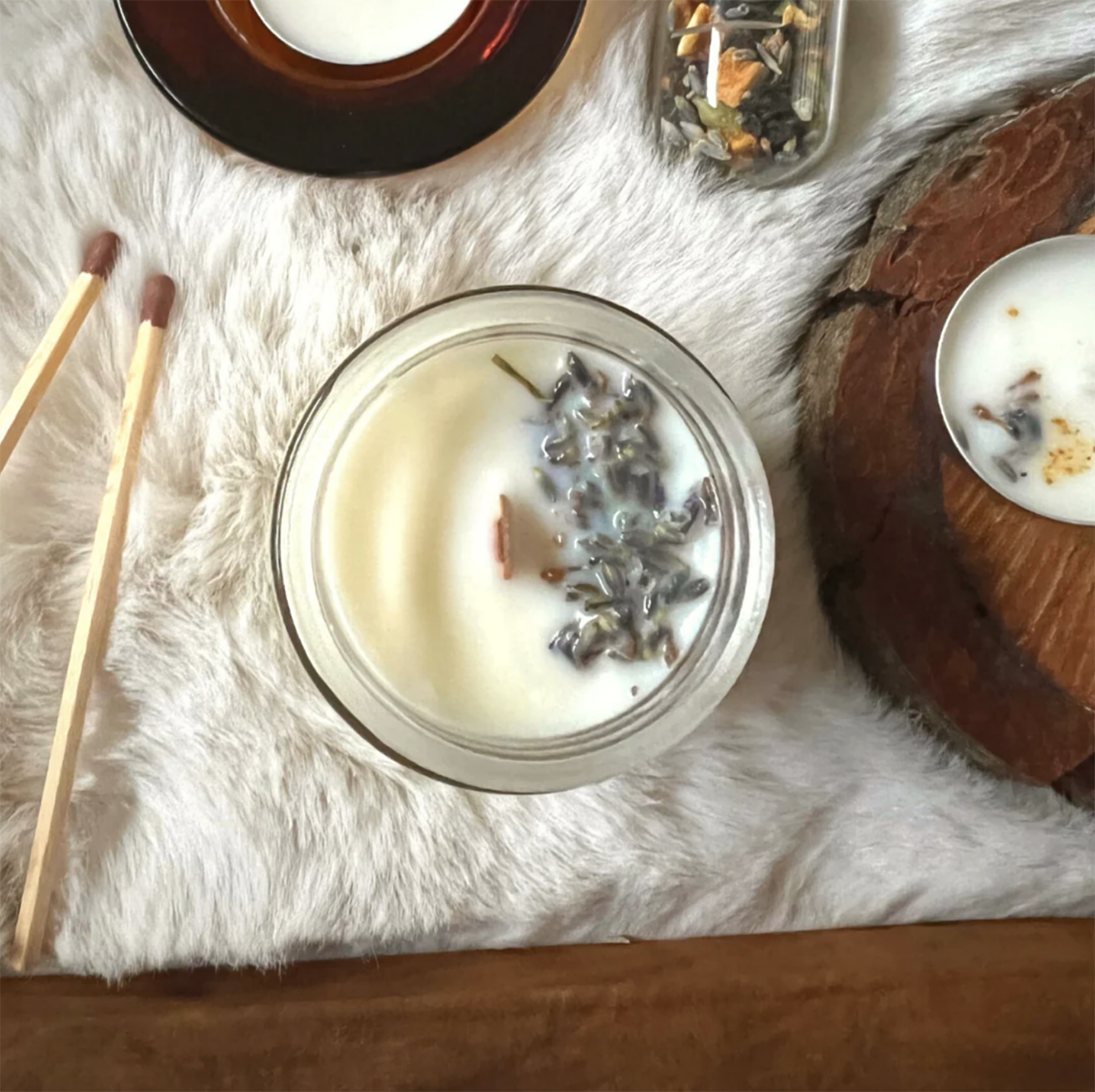 'Earl Grey Lavender Creme' Ritual Soy Candle
