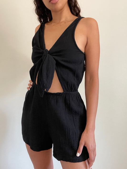 Black Lizzie Jumpsuit