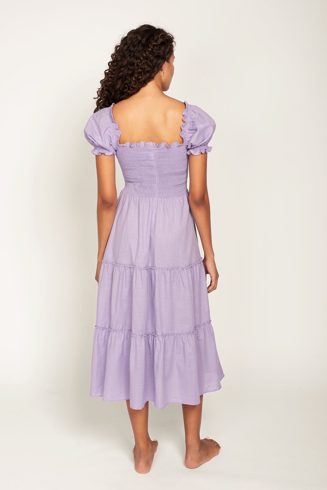 Coco Midi Lavender Dress